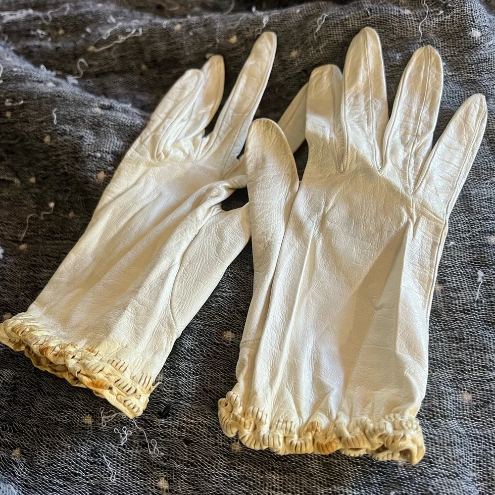 1950s Lionel Le Grand Leather Gloves, Bonwit Teller Exclusive, 6.5 (Fits 7–7.5)